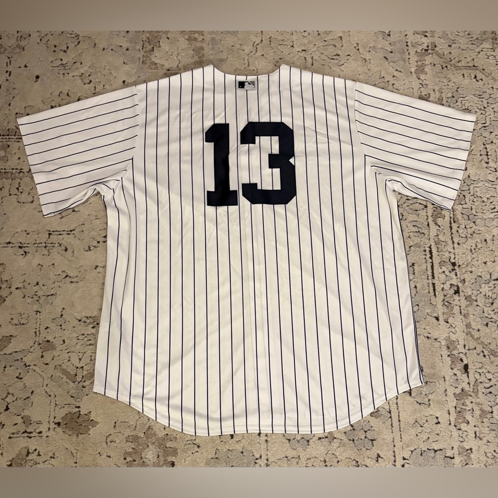 Nike Authentic New York Yankees Jazz Chisholm Jr #13 Baseball Jersey Men’s Sz XL - Picture 3 of 6